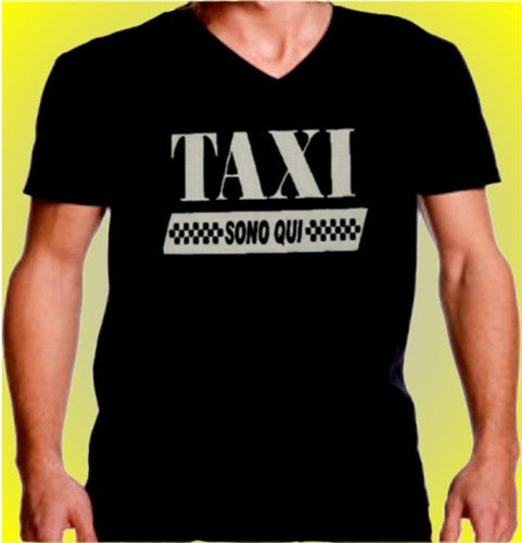 Taxi Sono Qui V-Neck M 413 - Shore Store 