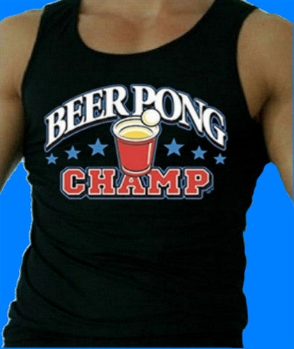 Beer pong Champ Tank Top M 481 - Shore Store 