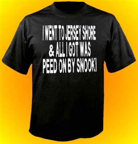 I Went To Jersey Shore & All I Got Was Peed On T-Shirt 504 - Shore Store 