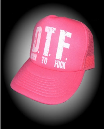 DTF Pink Hat - Shore Store 