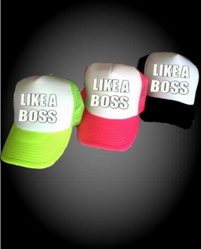 Like A Boss Hat H16 - Shore Store 