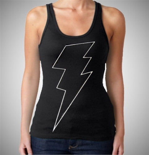 Thunder Bolt White Tank Top W 546 - Shore Store 