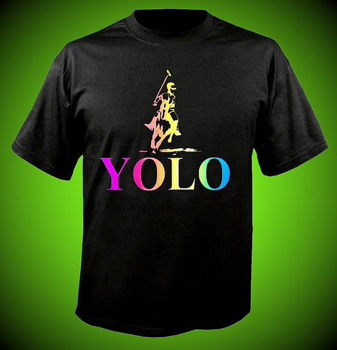 Yolo Polo Neon T-Shirt 582 - Shore Store 